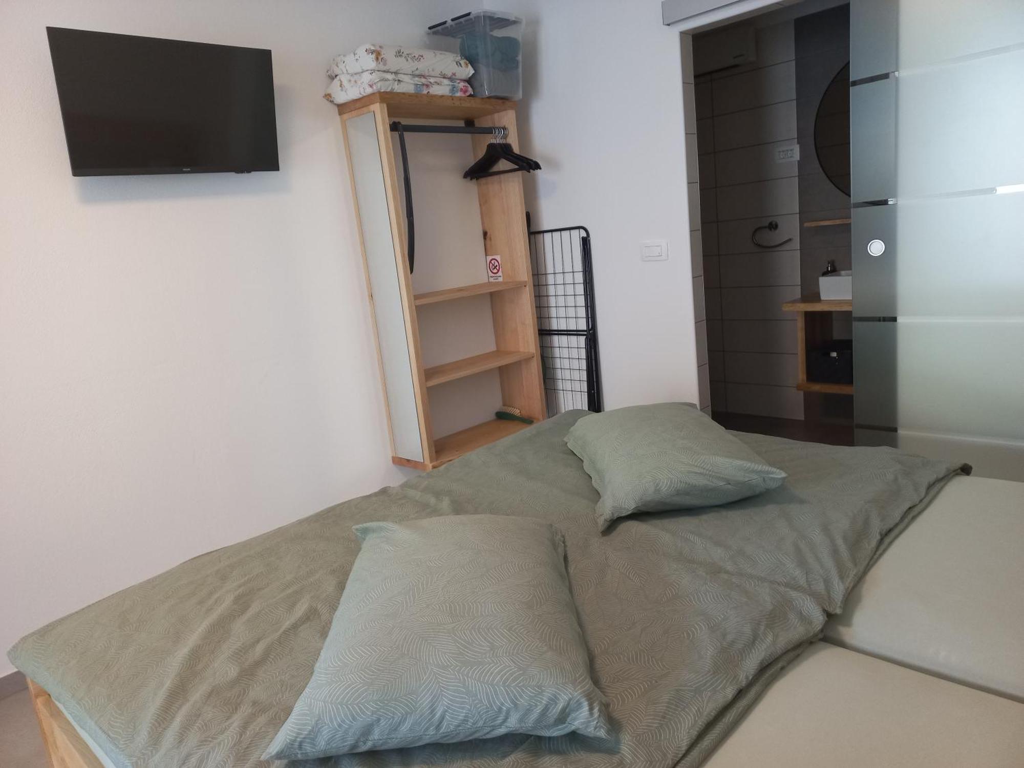 Hisa Za Gradom Apartman Kobarid Kültér fotó