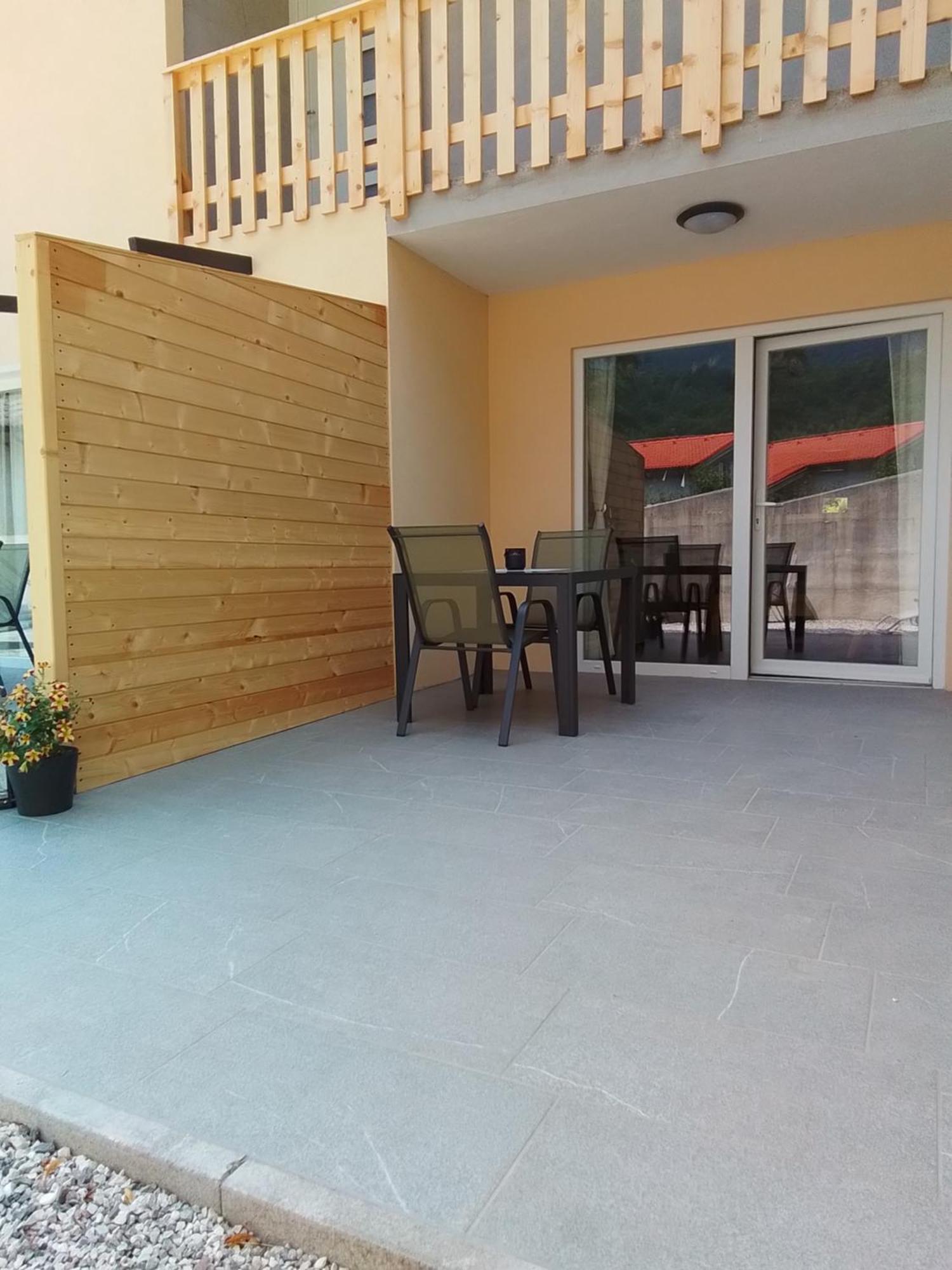 Hisa Za Gradom Apartman Kobarid Kültér fotó